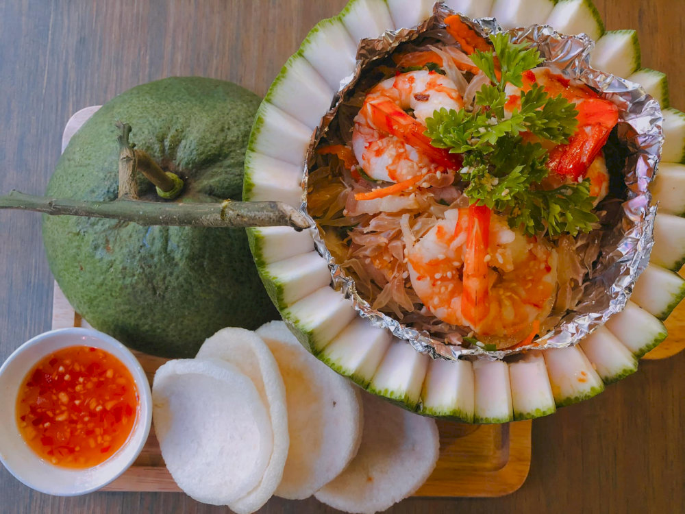 Gỏi bưởi Tân Triều
